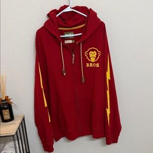 HOWLER BROS zip hoodie! XL